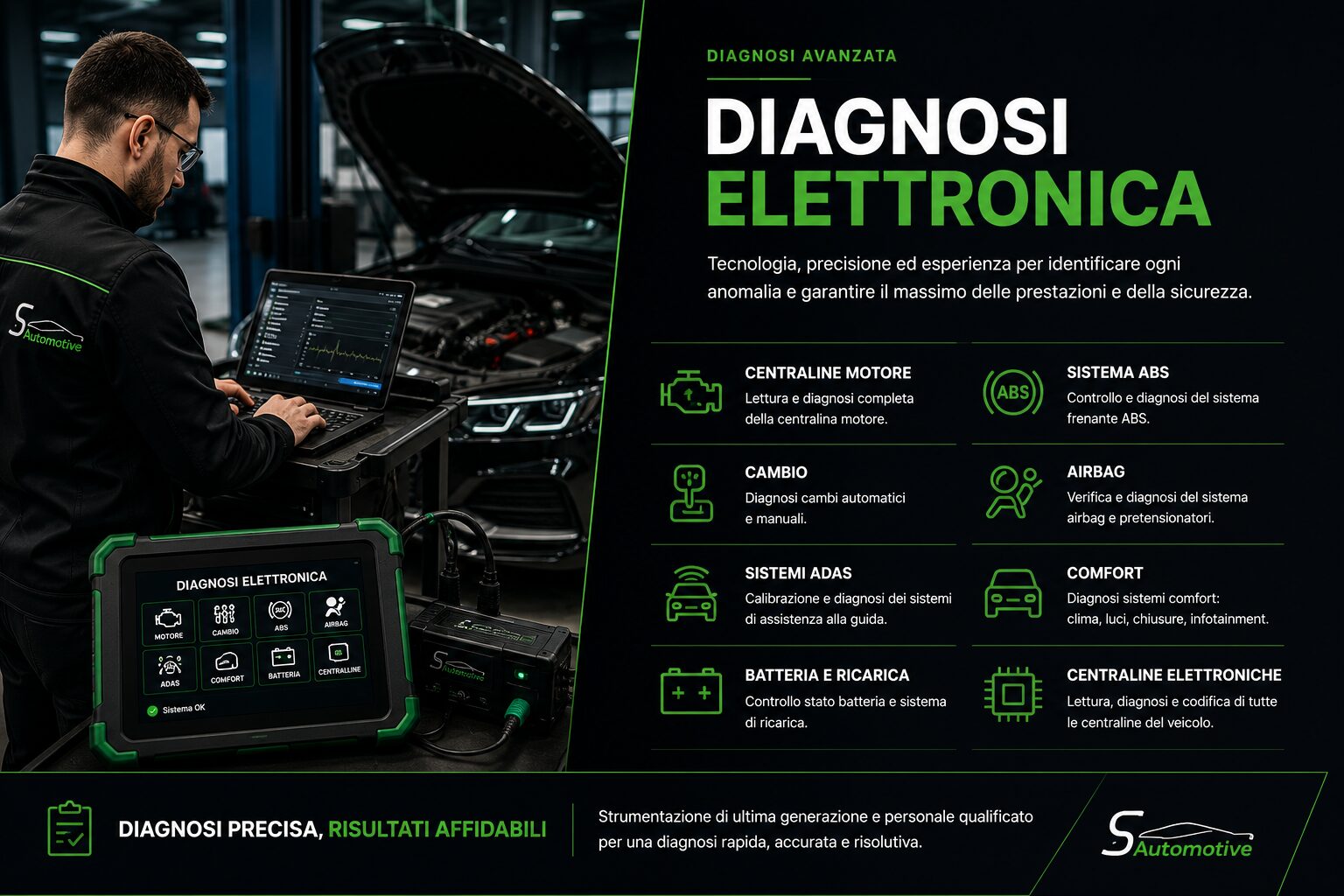 Diagnosi elettronica avanzata S Automotive Nocera Inferiore Salerno